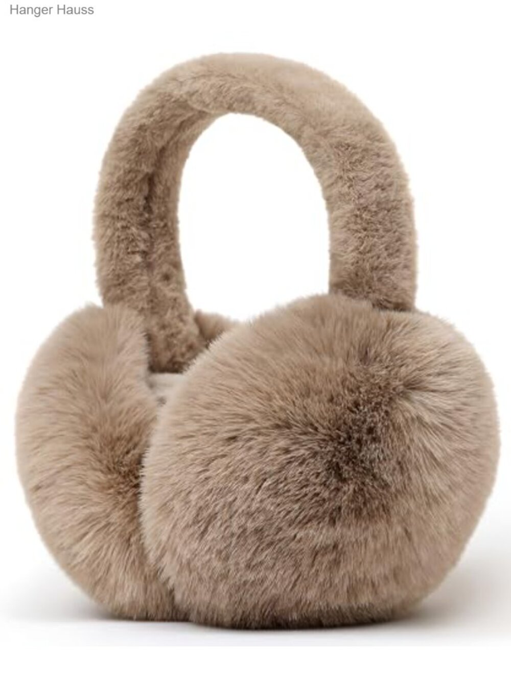 Fuzzy Faux Fur Adjustable Foldable Winter Ear Muffs Warm Ear Covers